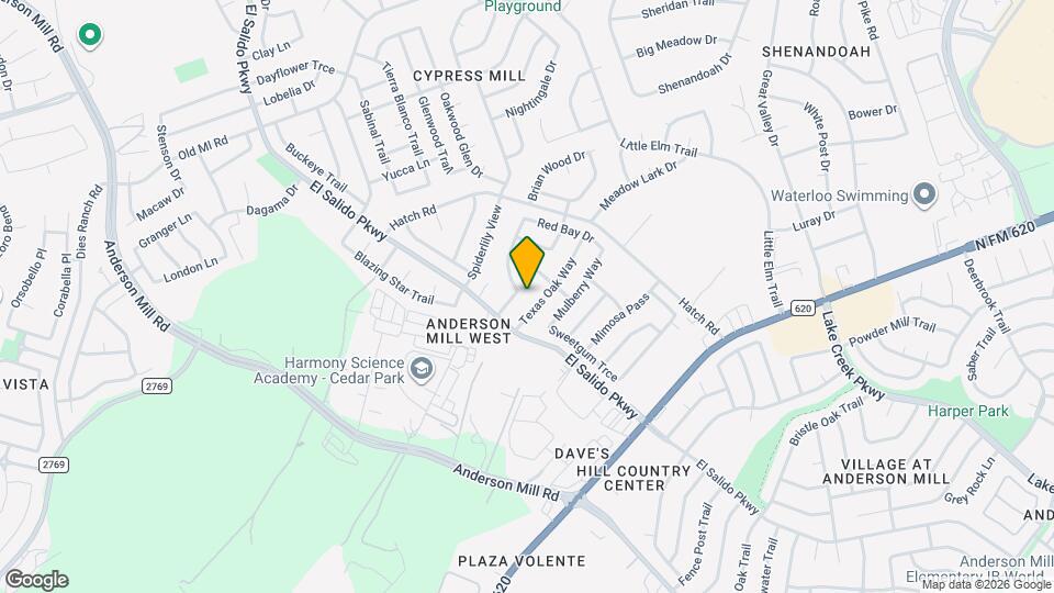 1504 Black Cherry Dr Map and Location Details