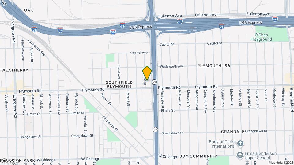 11634 Ashton Ave Map and Location Details