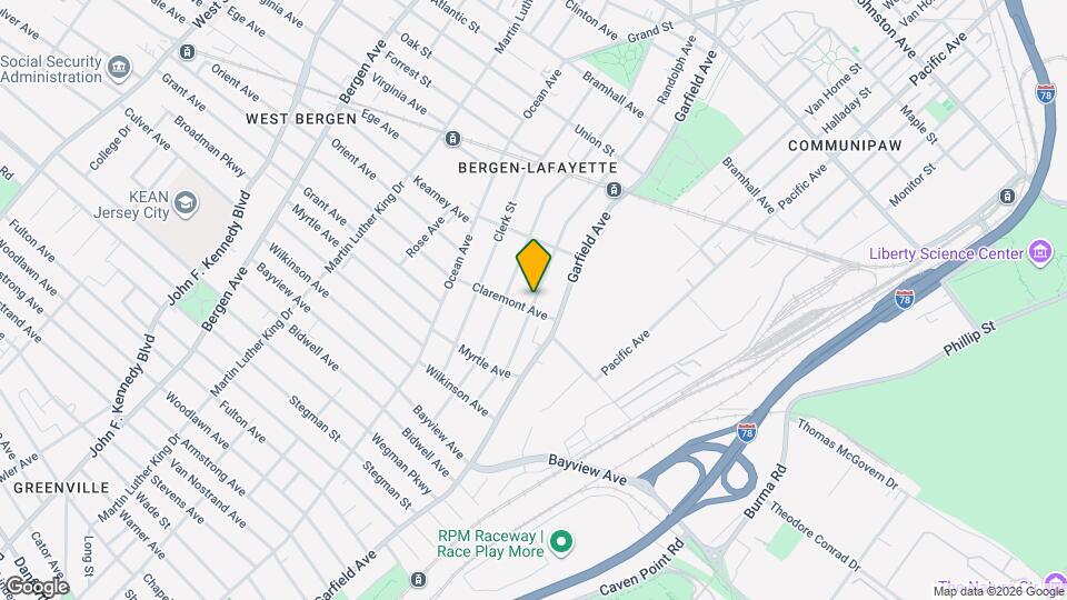 97 Randolph Ave, Unit Studio Apt Map and Location Details