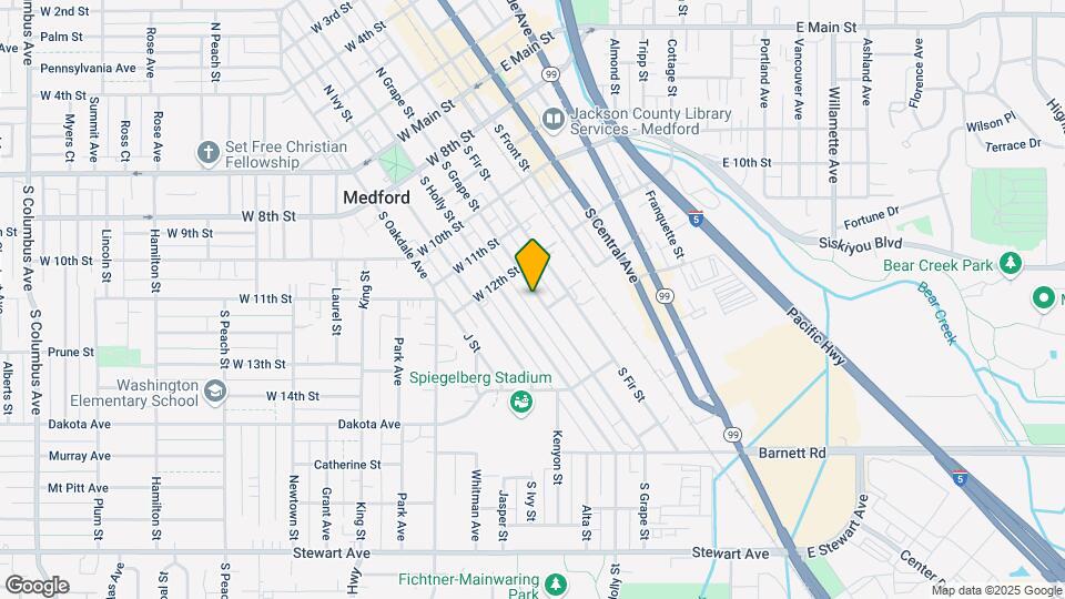 528 S Grape St Map and Location Details