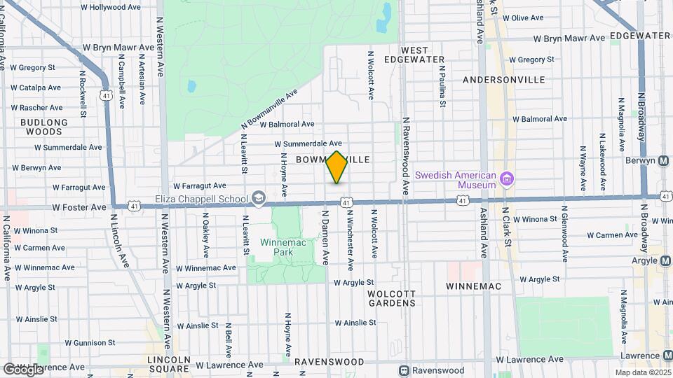 1959 W Farragut Ave Map and Location Details