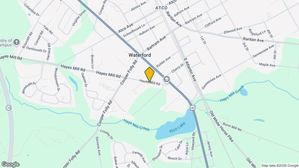 246 Hayes Mill Rd Map and Location Details