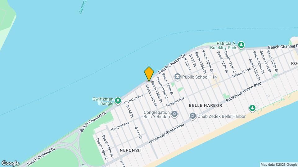 5-25 Beach 138th St Map and Location Details