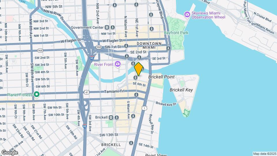 41 SE 5th St, Unit 312 Map and Location Details