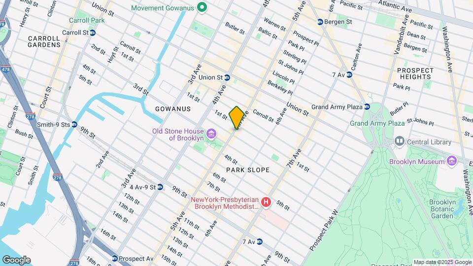 291 5th Ave Map and Location Details