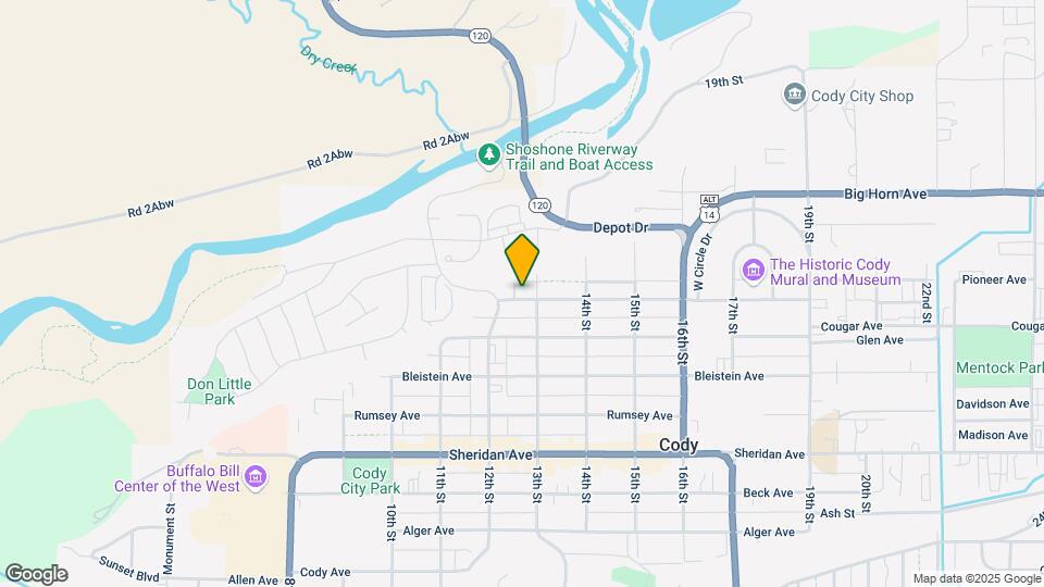 1225 Wyoming Ave, Unit #2 Map and Location Details
