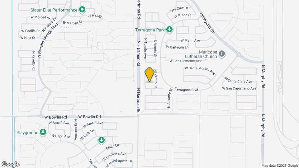 36597 W Santa Clara Ave Map and Location Details