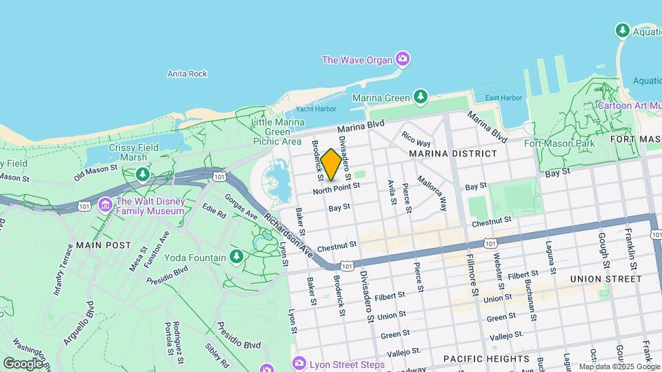 2270 North Point St Map and Location Details