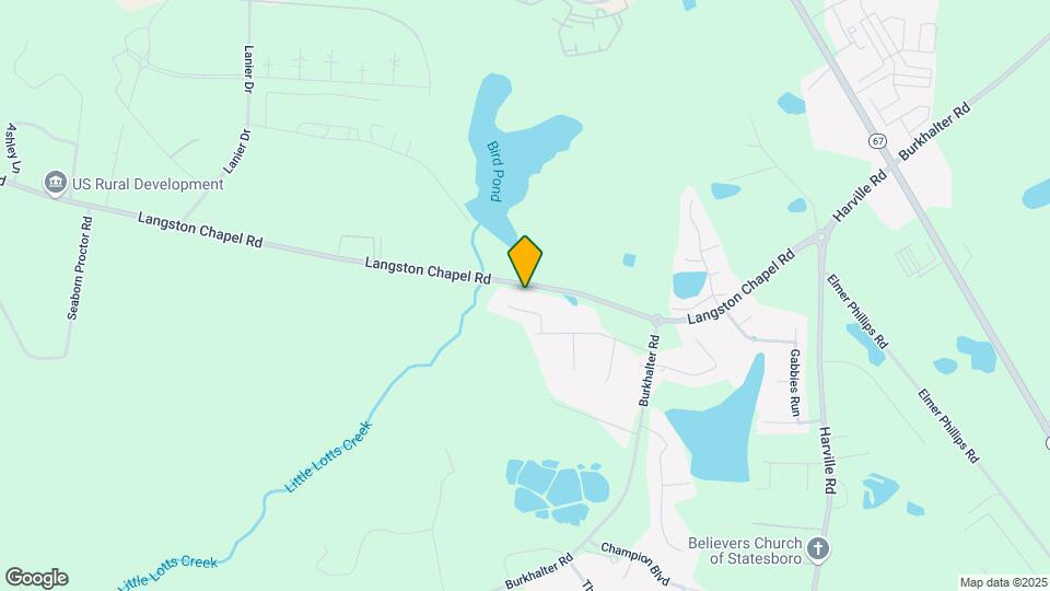 350 Langston Chapel Rd-Unit -1 Map and Location Details