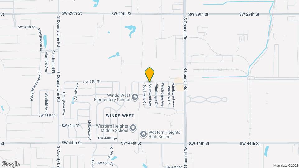 3703 Southwind Ave Map and Location Details