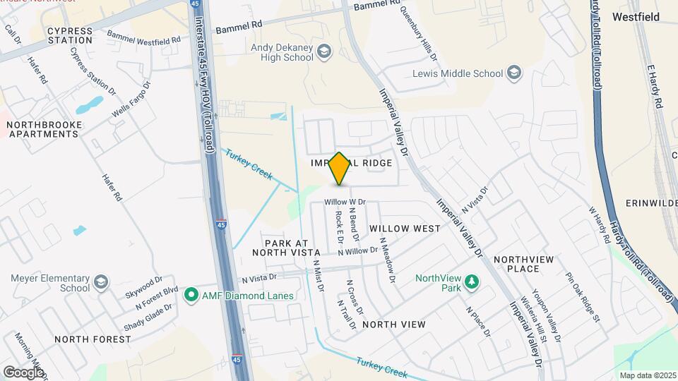 502 Danbury Park Ln Map and Location Details