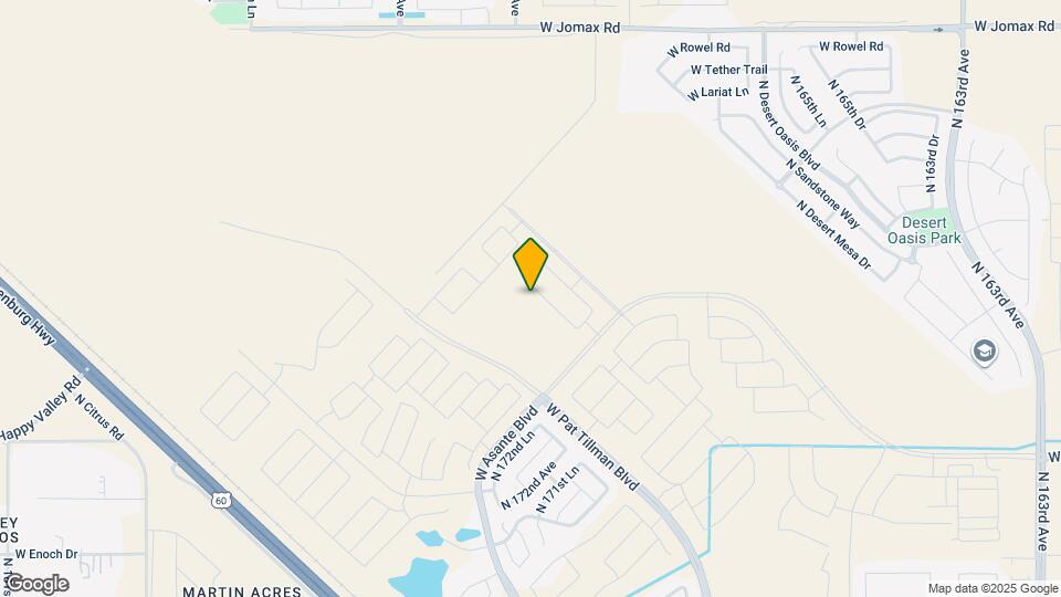 17357 W Smoketree Dr Map and Location Details