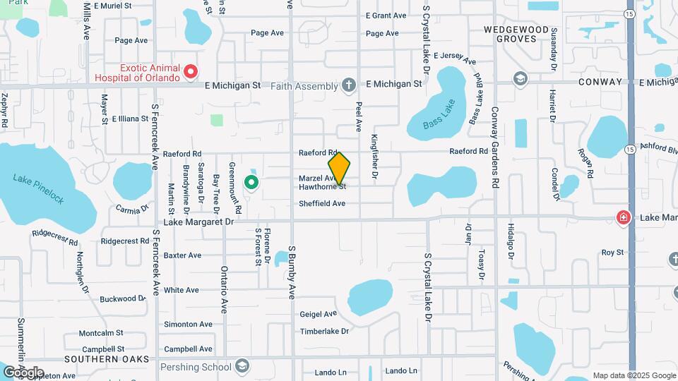 2620 Hawthorne St Map and Location Details