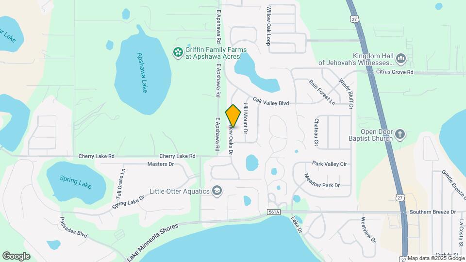 1047 Lakeview Oaks Dr Map and Location Details