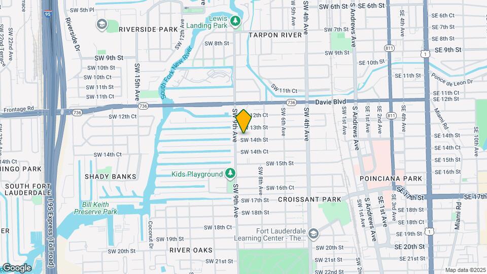 833 SW 14th St Map and Location Details