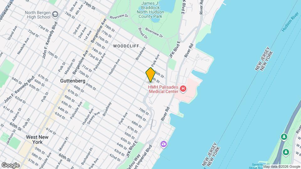 34 74th St, Unit C2 Map and Location Details