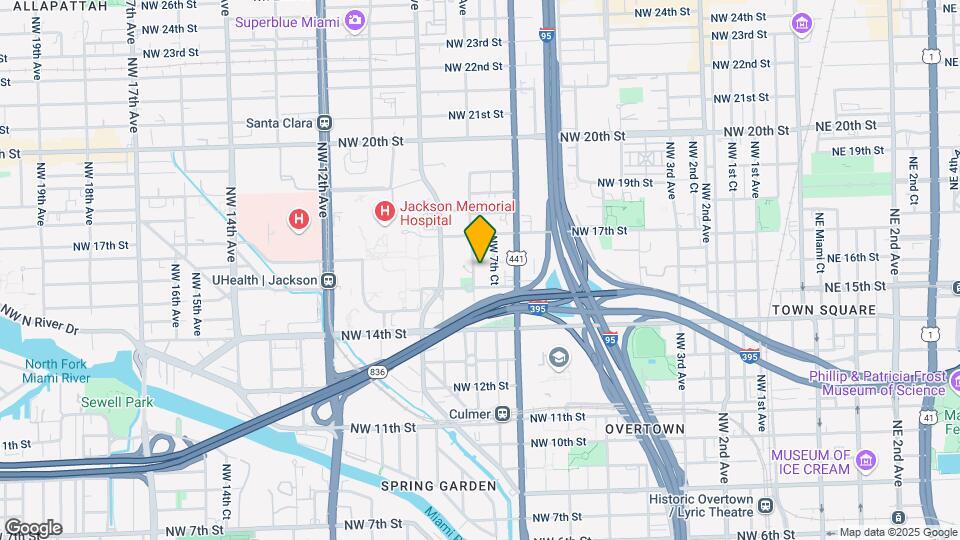 1545 NW 8th Ave & 1600 NW 7th Ct. Map and Location Details