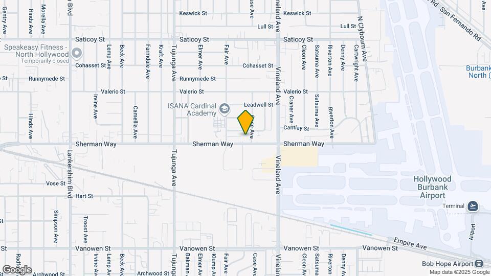Sherman Way Apartments Map and Location Details