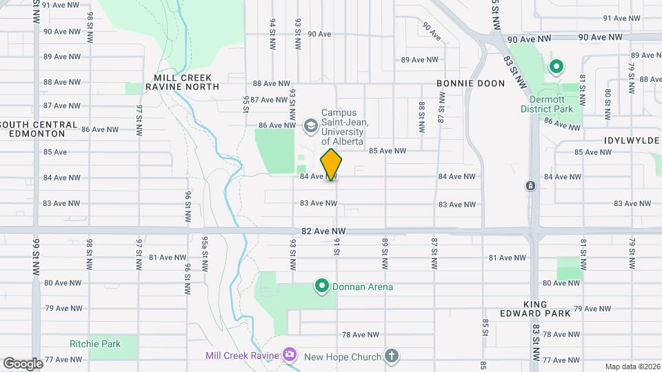 8316 91 St Map and Location Details