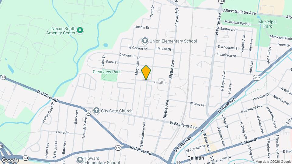 501 Small St Map and Location Details