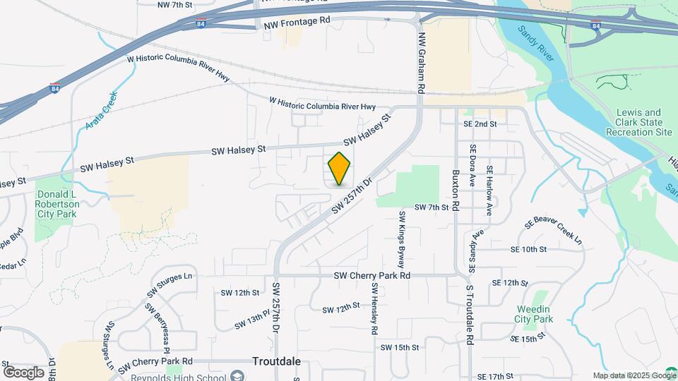 217-217 SW Edgefield Pl Map and Location Details