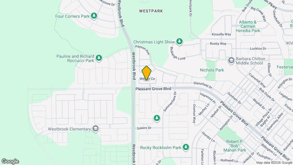 3024 Welton Cir Map and Location Details