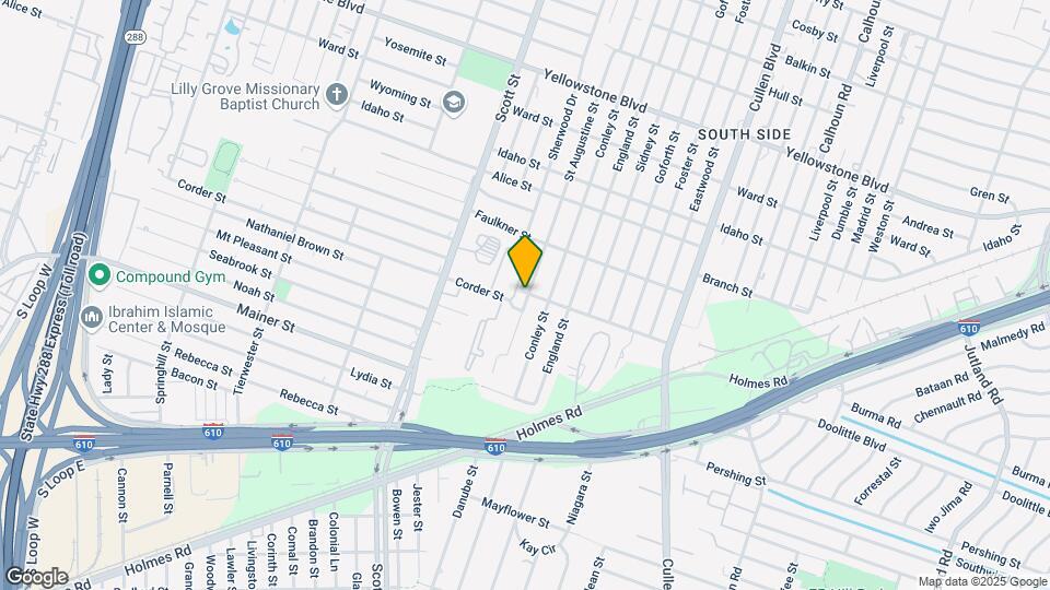 4012 Dreyfus St Mapa y Detalles de la Ubicación