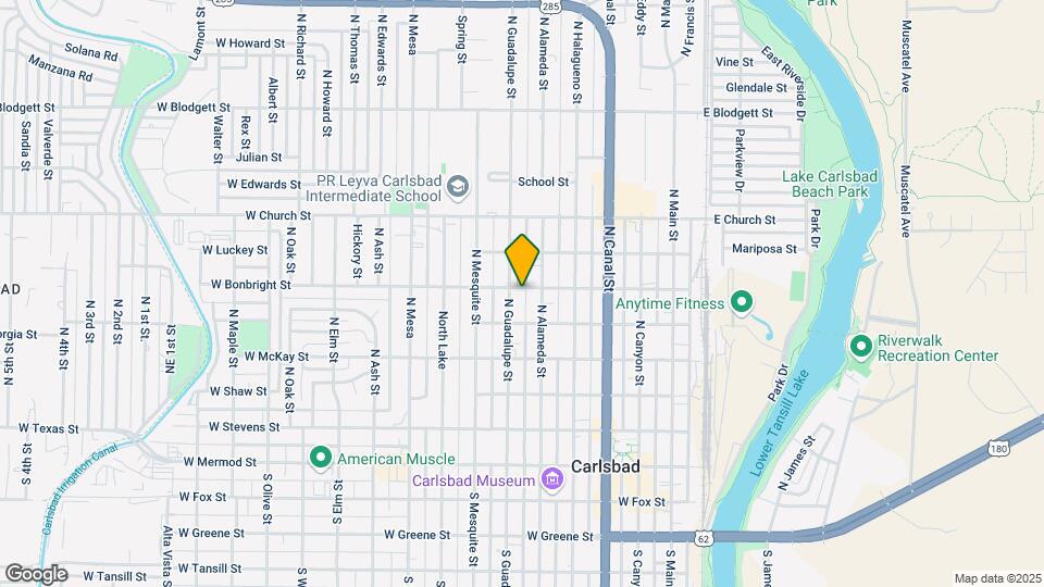 507 W Bonbright St Mapa y Detalles de la Ubicación