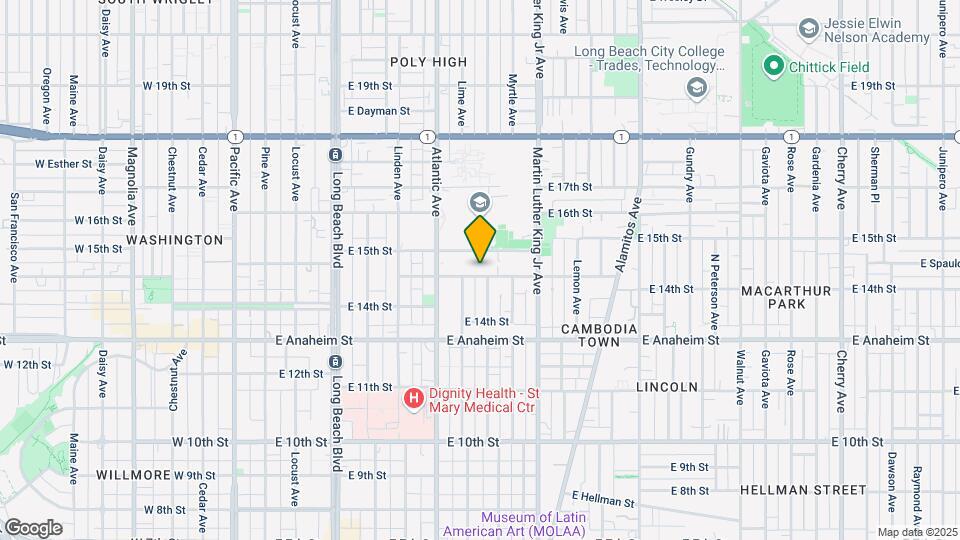 729 E New York St Mapa y Detalles de la Ubicación