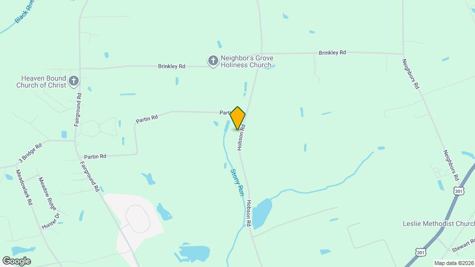 1100 Hobson Rd Map and Location Details