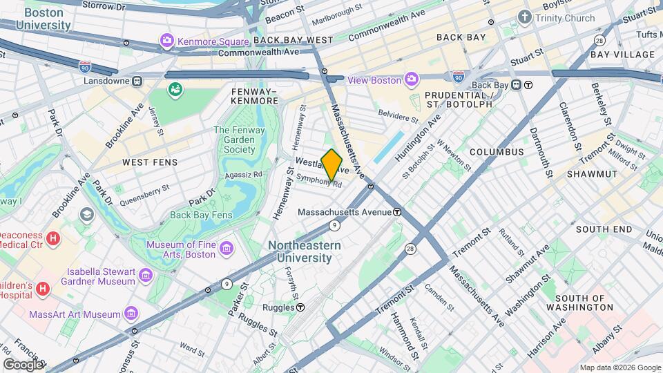 10 Symphony Rd Map and Location Details