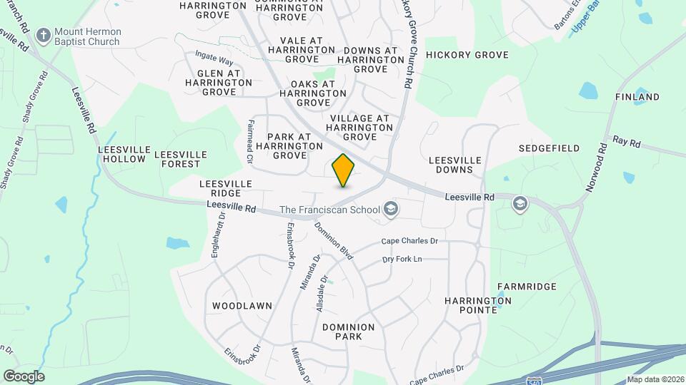 11616 Leesville Rd Map and Location Details