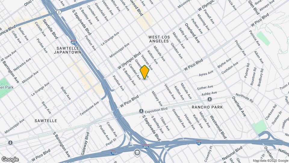 2340 Camden Ave Map and Location Details