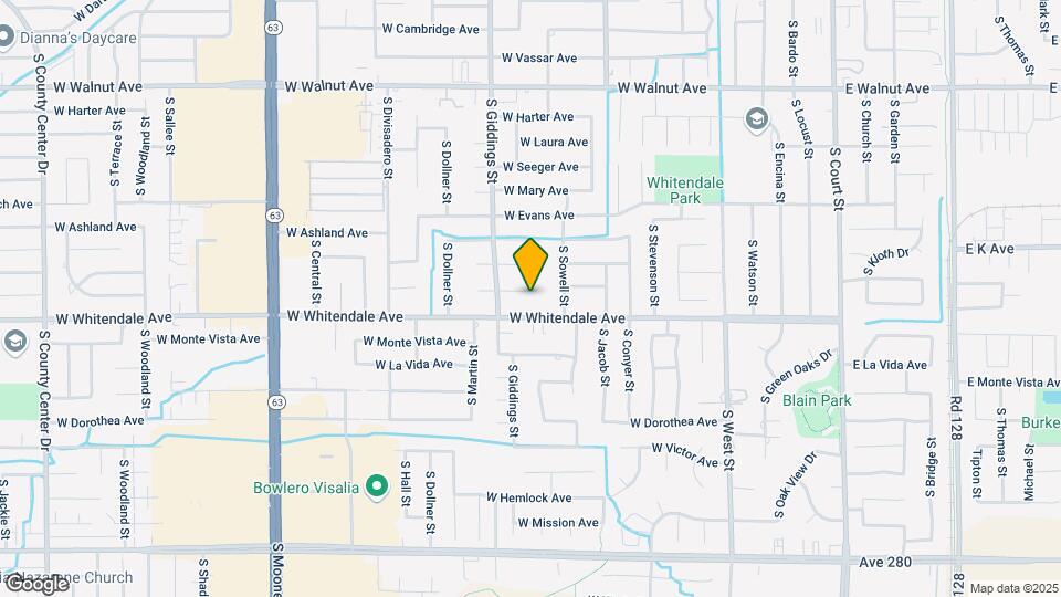 1143 W Evergreen Ct Map and Location Details