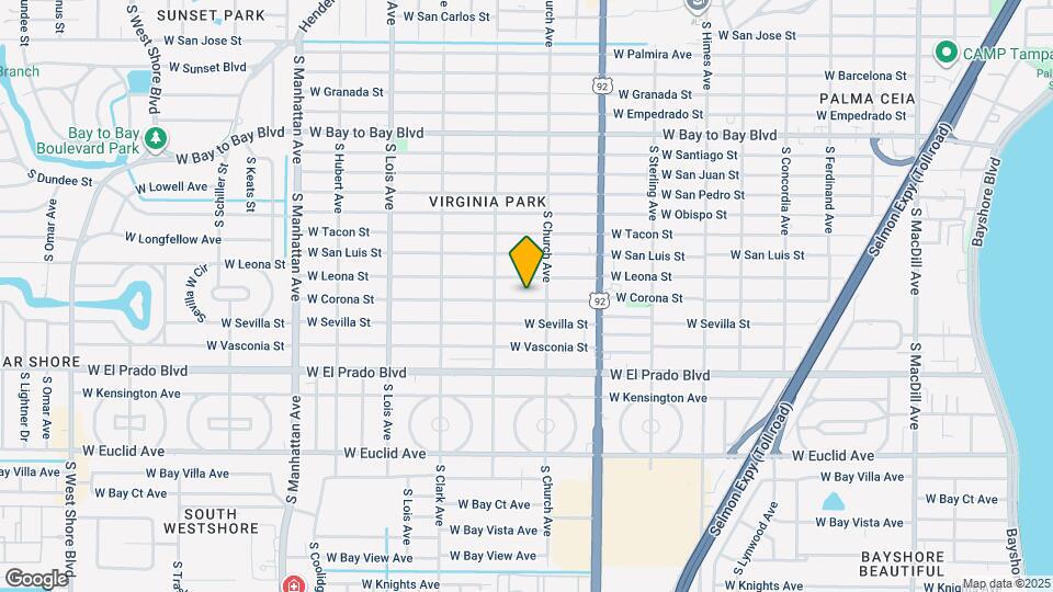 3907 W Corona St Map and Location Details