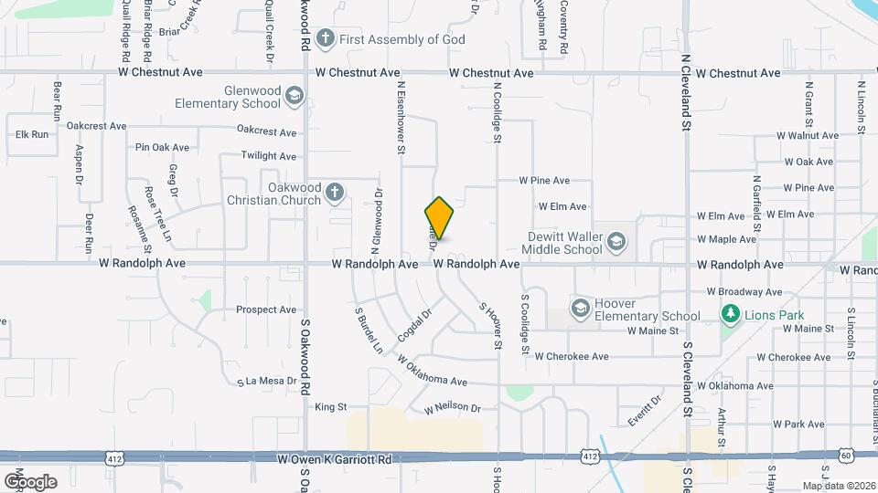 211 Oakdale Dr Map and Location Details