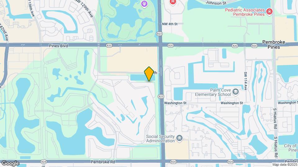 12500 SW 5th Ct Map and Location Details