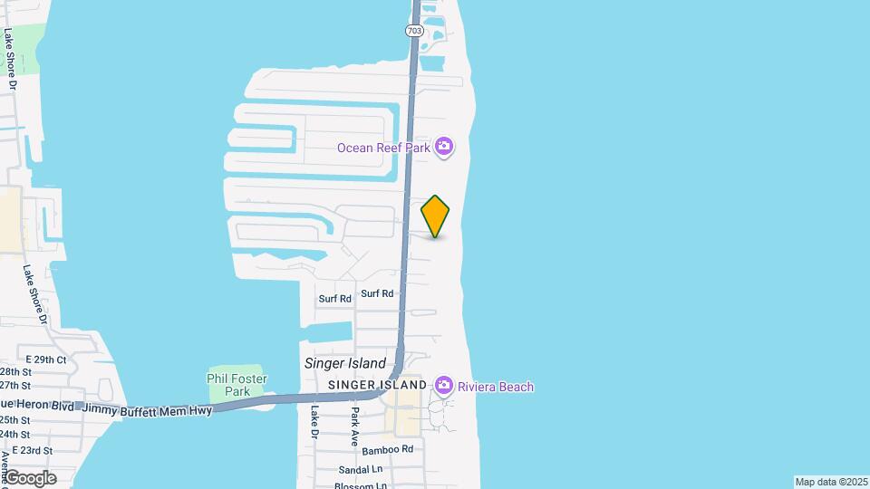 3600 N Ocean Dr Map and Location Details