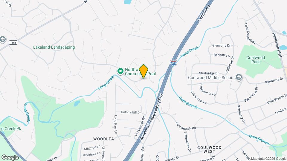 10007 Northwoods Forest Dr Mapa y Detalles de la Ubicación