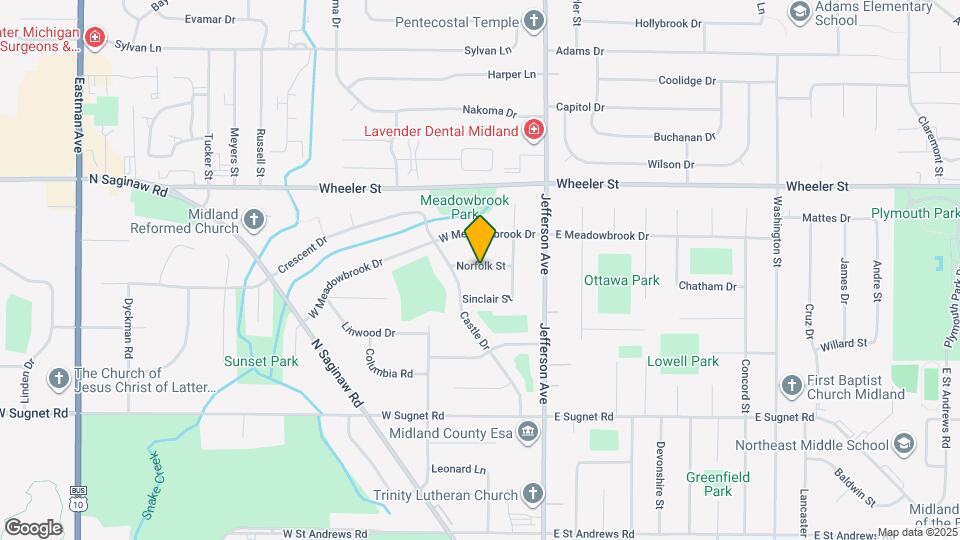 307 Norfolk St Map and Location Details