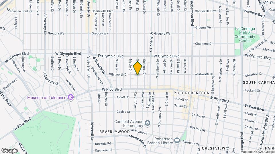 1108 Cardiff Ave, Unit 1108 Mapa y Detalles de la Ubicación