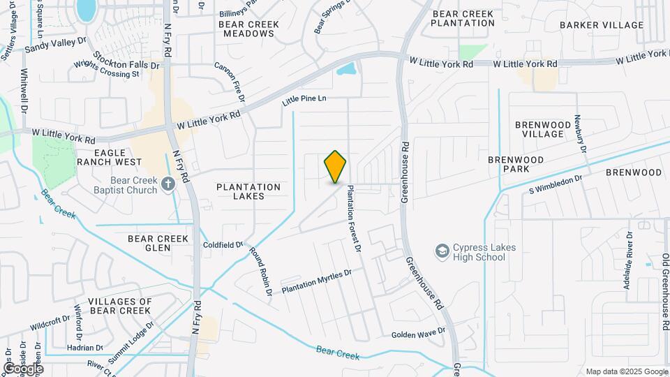 19422 Plantation Cove Ln Map and Location Details