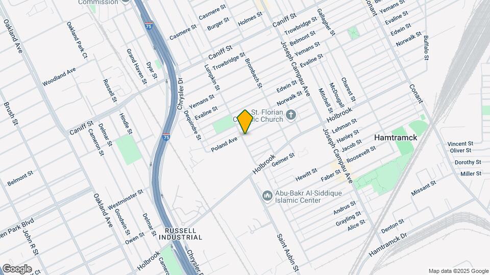 2200 Poland St Mapa y Detalles de la Ubicación