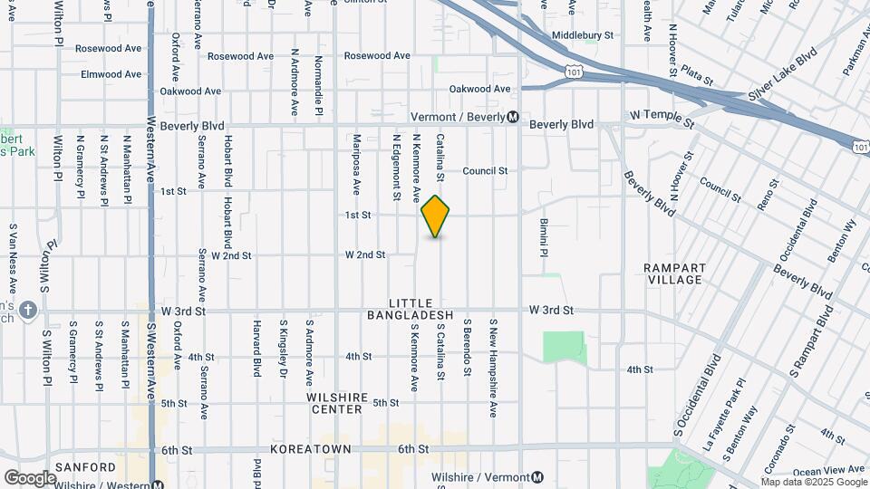 139 S Catalina St Map and Location Details
