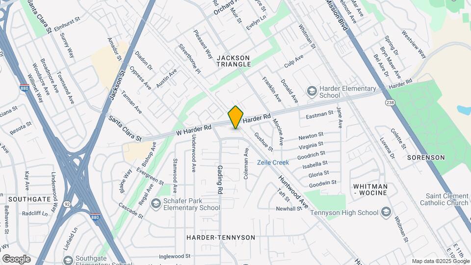 25873 Huntwood Ave Map and Location Details