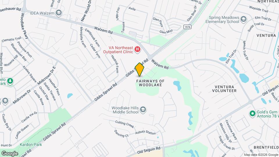 7222 Winding Fence Map and Location Details