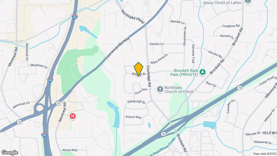 3671 Bishop Dr Map and Location Details