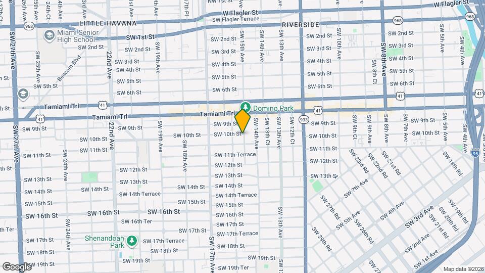 1500 SW 10th St Mapa y Detalles de la Ubicación