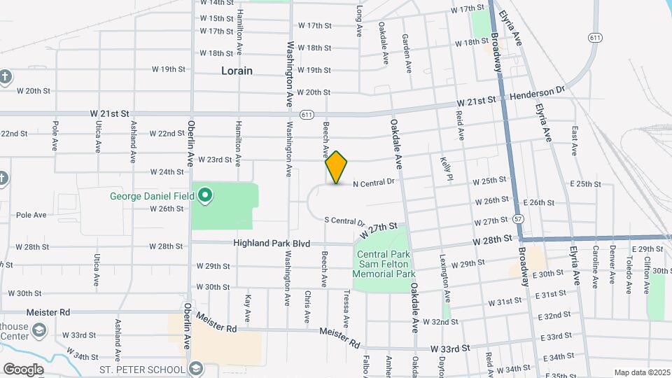 863-863 N Central Dr Map and Location Details