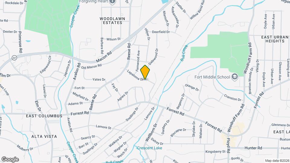 4478 Lapaloma Dr Mapa y Detalles de la Ubicación